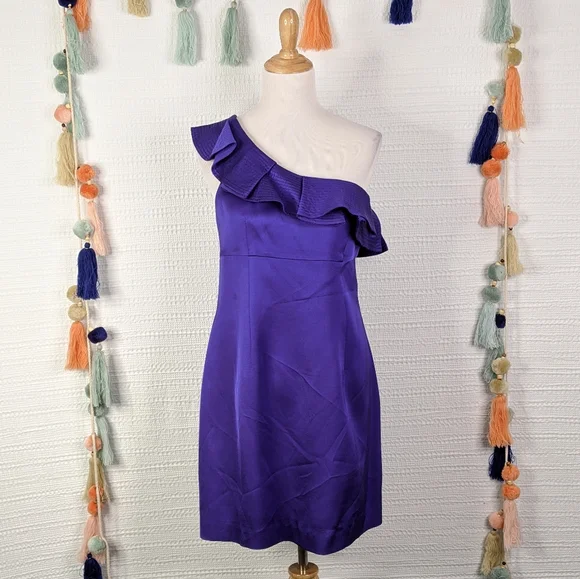 Trina Turk Flounce Ruffle Dress - Picture 2 of 7